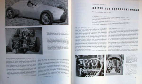 "Motor Jahr - Eine internationale Revue" 1960 Automobil-Yearbook (7646)